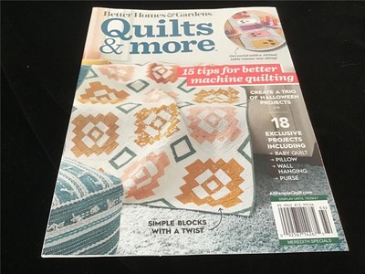 Better Homes & Gardens Magazine Quilts & More 15 Tips for Better Machine Quiltng-image
