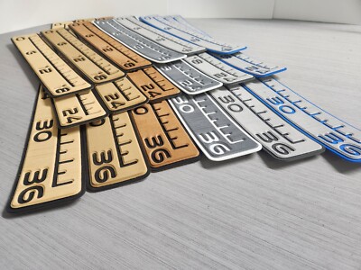 EVA Foam Fish Ruler 3M adhesive-image