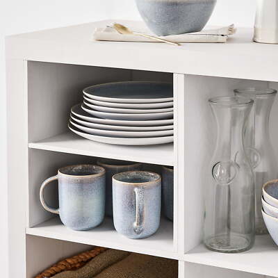 Better Homes & Gardens H Shelf Cube Organizer Insert, White Texture-image