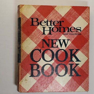 New Cookbook by Better Homes and Gardens Turtle Back Hardcover Vintage 70s-image
