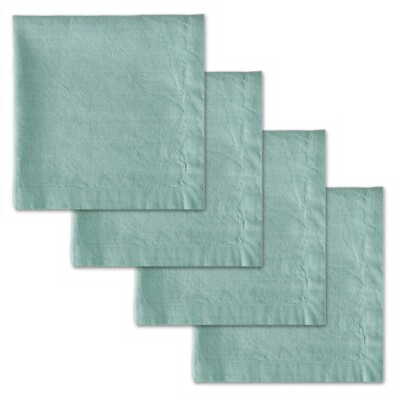 Design Imports Linen Napkins, Jadeite - Set of 4 (753077)-image