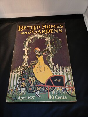 Vintage April 1927 Better Homes and Garden Magazine-image