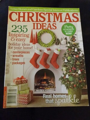 December 2012 Better Homes Gardens 235 Christmas Ideas Back issue Magazine-image