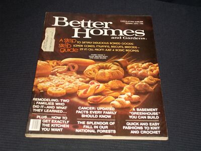 BETTER HOMES & GARDENS MAGAZINE NICE COVER & ADS - H 1352-image