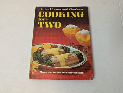 Better Homes & Gardens Cooking For Two Vintage 1968 Hardcover Cook Book 43-image