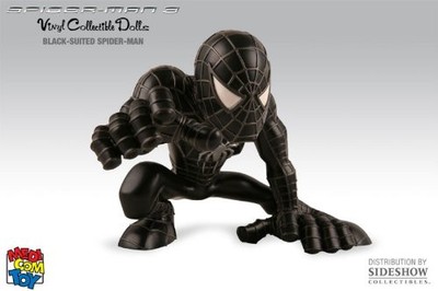 VCD BLACK SPIDERMAN Japan import Figure Medicom Toy-image