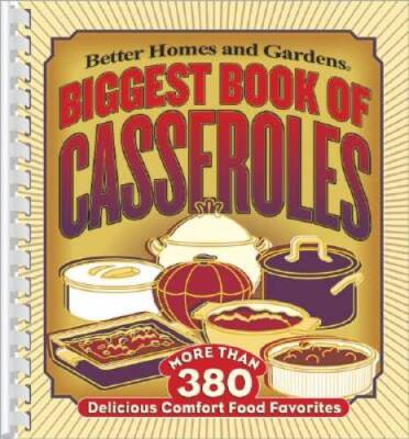 Biggest Book of Casseroles (Better Homes  Gardens) - Plastic Comb - GOOD-image