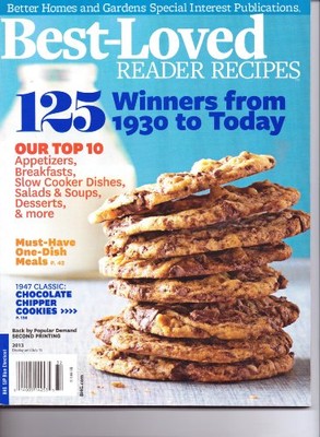 Better Homes & Gardens - BEST-LOVED READER RECIPES - Second Printing. 2013.-image