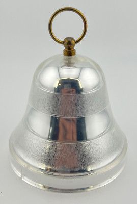 Vintage Christmas - ELPA Marketing Industries SILVER MUSICAL BELL - Silent Night-image