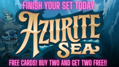 Disney Lorcana Set 6 AZURITE SEA Non-Foil cards COMPLETE YOUR SET!!!-image