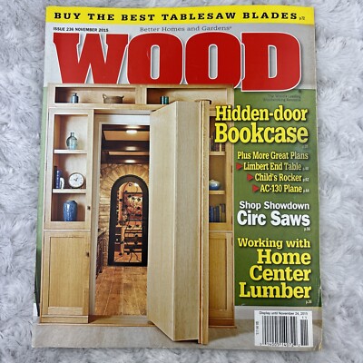 Better Homes & Gardens Wood Magazine Issue 236 November 2015-image