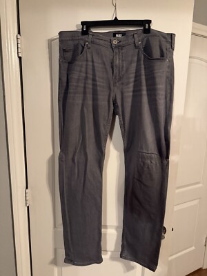 Paige Federal Mens Jeans Size 38 Black/Grey Pockets Cozy Comfort Casual Outdoors-image