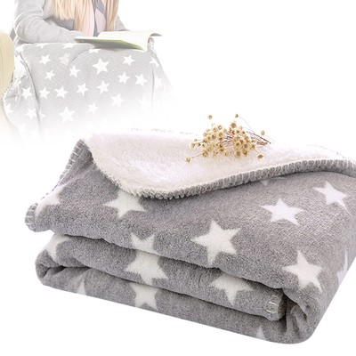 Baby Blanket Fleece Kids Baby Blanket Newborn Cosy Soft Blanket Bed Blanket For-image
