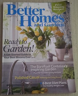 Better Homes and Gardens Magazine March 2009 Back Issue-image