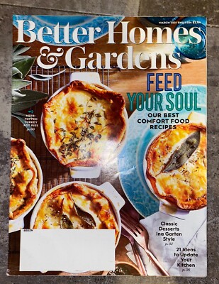 Better Homes & Gardens Magazine March 2021-image