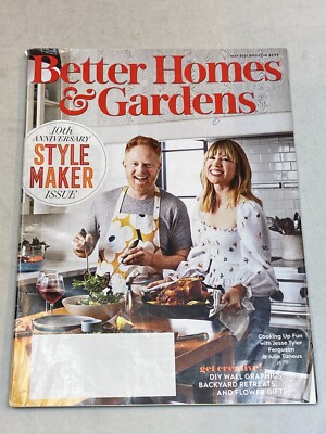 Better Homes Gardens Magazine May 2021 Jesse Tyler Ferguson & Julie Tanous Style-image