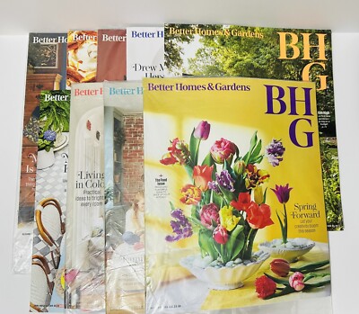 Better Homes And Gardens 2023 Magazine. Lot Of 9.-image