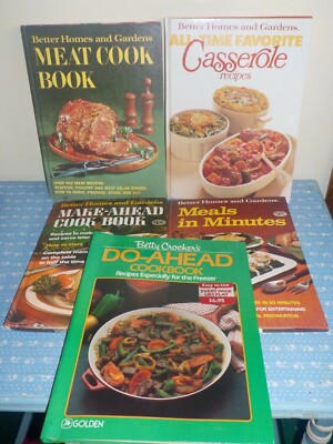 Better Homes And Gardens Cookbooks Hardcover 1971 First Edition + Four More-image