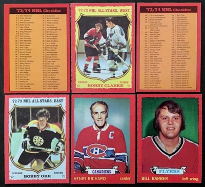 1973-74 OPC #1-264 NrMt or better DARK BACKS ONLY Complete Your Set Pick Virtus-image