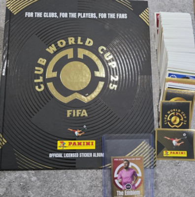 Panini FIFA Club World Cup 2025 HARD COVER Album + Complete Set of 550 stickers-image