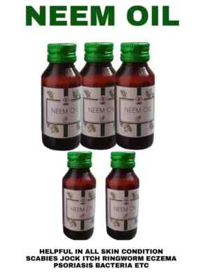 ANTI SCABIES KILLS SCABIES MITES AND EGGS COMPLETE ERADICATION OIL 5 BOTTLE PACK-image