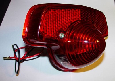 BSA, Norton, Triumph, OIF, Lucas, 1962-72, Complete Bullet Tail Lamp Assembly-image
