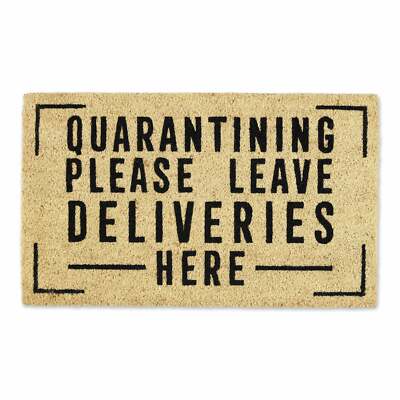 Design Imports CAMZ12658 Deliveries Here Doormat-image