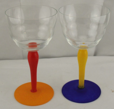 Dansk Design Pop Art Set 2 Martini Glasses-image