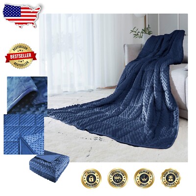 Comfortable Reversible Weighted Blanket 40