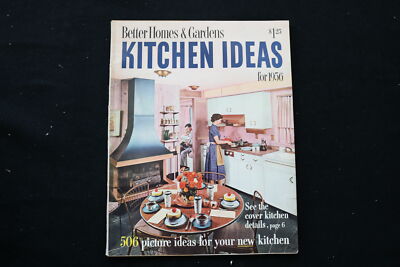 1956 BETTER HOMES & GARDENS KITCHEN IDEAS MAGAZINE - A KITCHEN COVER - E 10456-image
