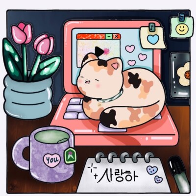 Cozy Coloring Page-image