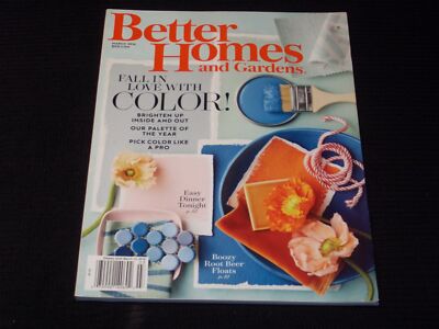 2016 MARCH BETTER HOMES & GARDENS MAGAZINE - LOVE COLOR COVER - E 2735-image