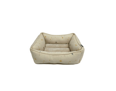 Comfort Printed Pet Bed for Dogs and Cats - Cozy Durable Luxurious Sleep Space-image