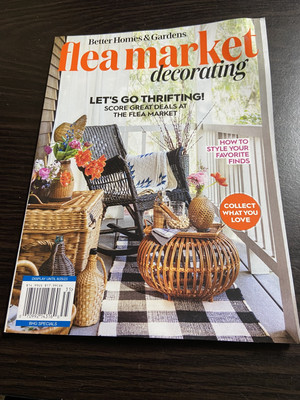 Better Homes & Gardens Flea Market Decorating Magazine August 2024-image
