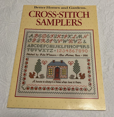 Better Homes and Gardens Cross-Stitch Samplers Softcover-image
