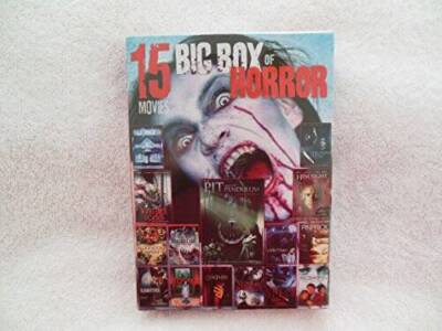 Big Box of Horror 15 Movies~Over 21 Hours~Meridian; Speck; Followed  - VERY GOOD-image
