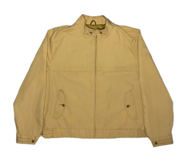 1970s Vintage SILTON Canvas Jacket Size Large 44” Cafe Chin Strap California 70s-image