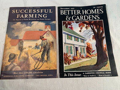 Vintage Successful Farming Magazine July 1932-Better Homes and Garden Nov 1932-image