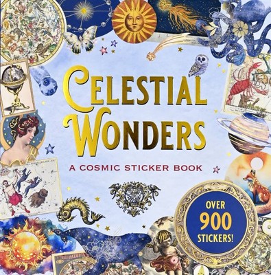 Celestial Wonders Sticker Book (Over 900 Stickers!), Paperback by Peter Paupe...-image