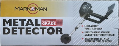 Marksman Professional Grade Metal Detector NIB Model# GC1016A ASC Imports 2013-image