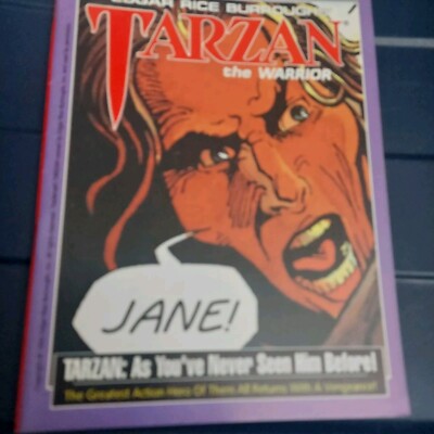 MALIBU SUN #11~MARCH 1992~EDGAR RICE BURROUGHS~TARZAN THE WARRIOR~F/VF-image