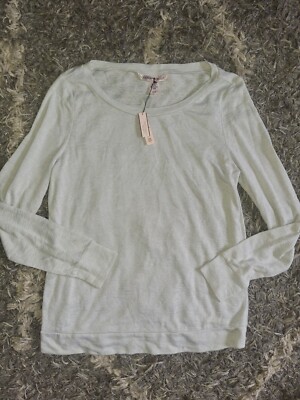 Victoria Secret Lightweight Cozy Lounge/sleep Top NEW Small Grey-image