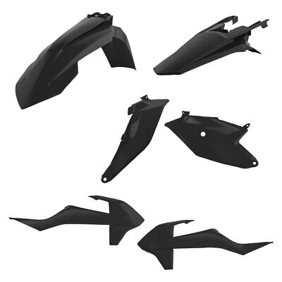 Acerbis Complete Plastic Kit Set Black For KTM 85 SX GAS GAS MC85 2018-2023-image