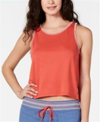 Jenni Womens Comfy Sleepwear Tank Top Shirt Sleepwear Cayenne 1X-image