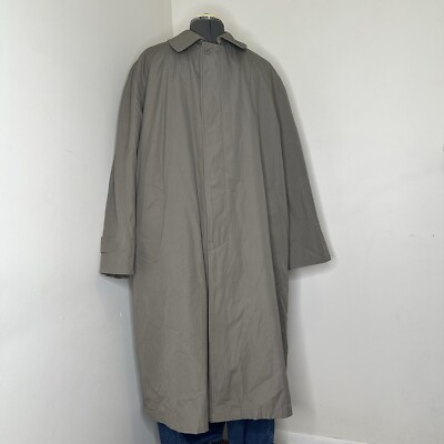 VTG Cassini Mens Trench Coat 50R 58