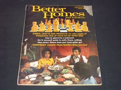 1974 JANUARY BETTER HOMES & GARDENS MAGAZINE - FULL PAGE COLOR ADS - L 2765-image