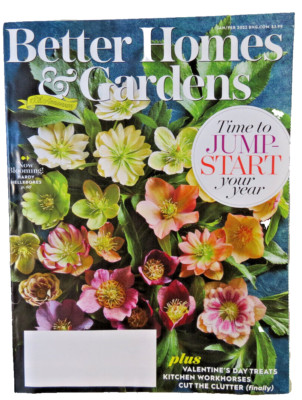 Better Homes and Gardens Magazine Jan/Feb 2022 Cutting Clutter-image