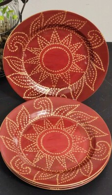 Set Of 4 Pier 1 One Salad Plates 8