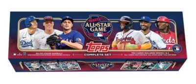 2024 Topps All Star Game Exclusive Complete Factory Sealed Set ASG Foil Pattern-image