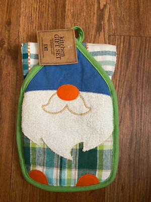Design Imports Kitchen Gift Set Gnome  NWT Great gift for housewarming-image